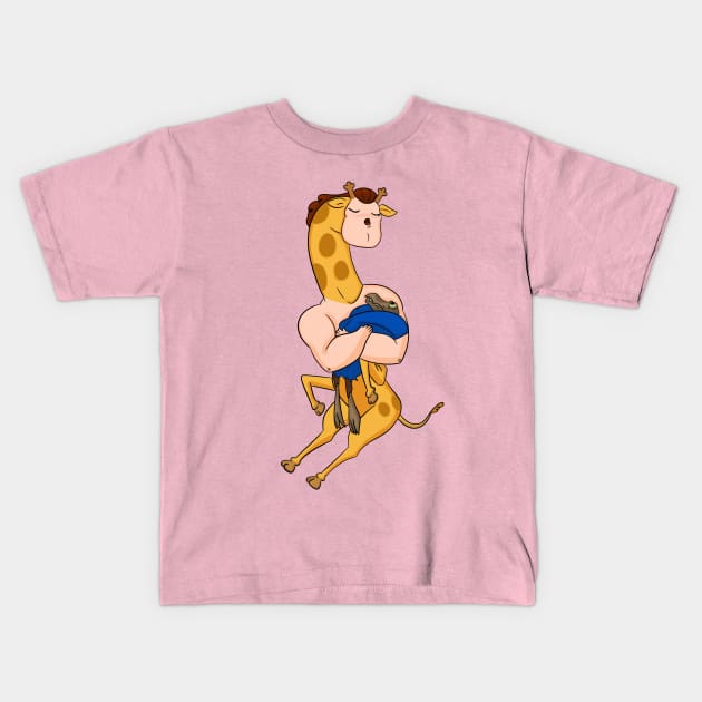 Durpleton & Stabby Kids T-Shirt by ZkyySky